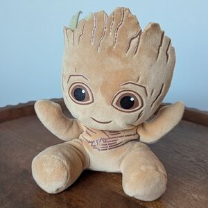 7" TY Beanie Baby, Beanie Buddy Marvel Guardians Of The Galaxy Super Heros GROOT